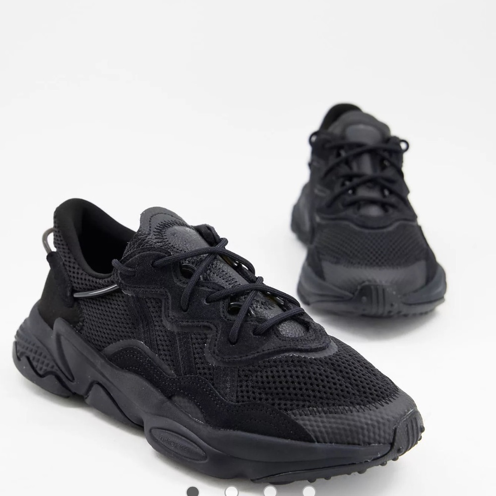 adidas Originals Ozweego sneakers in triple black